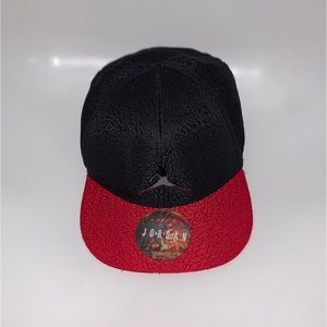 Jordan Toddler Boy Jumpman Black And Red SnapBack